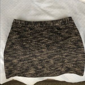 Tweed Miniskirt by The Limited